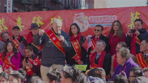 Year of Dragon 26th Annual Chinatown Lunar New Year Parade Opens at Chinatown in New York City ...