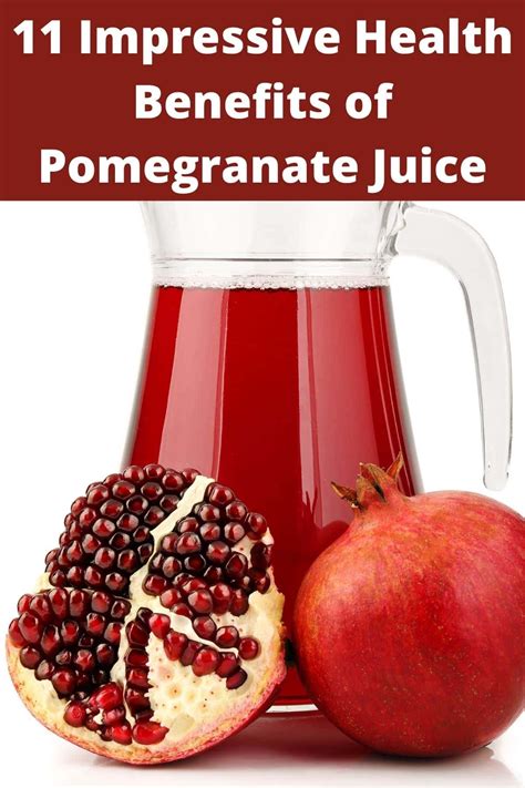 11 Impressive Health Benefits of Pomegranate Juice - Healthier Steps