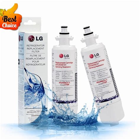 2 Pack: LG Replacement Refrigerator Water Filter (LT700P) - Ships Next ...