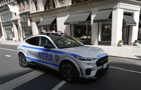 NYPD Ford Mustang Mach-E Rollout Going Smoothly: Video