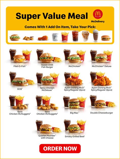 McDonald's® Malaysia | Super Value Meals