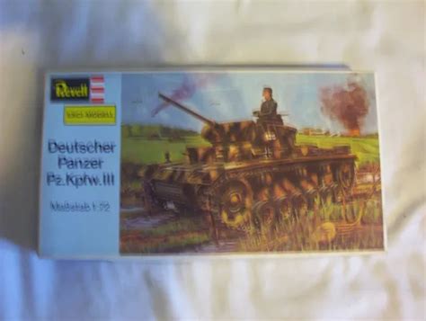 REVELL 1/72 SCALE German Panzer III Tank model kit. $12.64 - PicClick