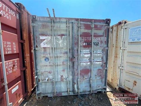 40' Conex Shipping Container - Iron Horse Auction Company