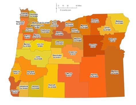 Oregon Zip Code Map Pdf