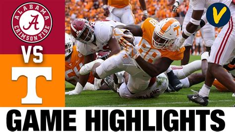 #3 Alabama vs #6 Tennessee | 2022 College Football Highlights - Win Big ...