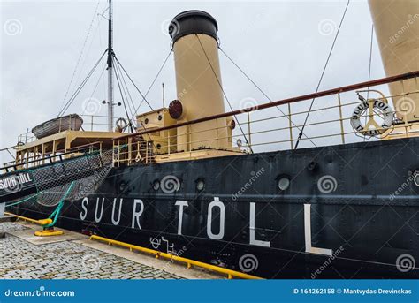 TALLINN, ESTONIA - November 02, 2019: the Ship Named Suur Toll in the ...