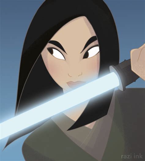 Mulan the Jedi | Mulan disney, Mulan, Disney art