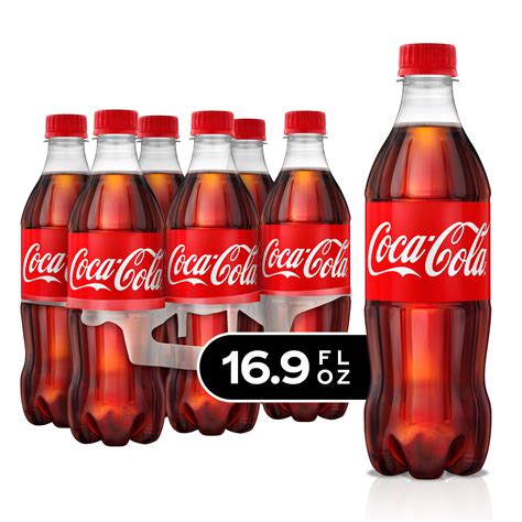 Coca-Cola Soda, 16.9 Fl Oz, 6 Count - Walmart.com