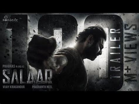 Salaar Official Trailer | Prabhas, Prashanth Neel, Prithviraj, Shruthi, Hombale Films,Vijay ...