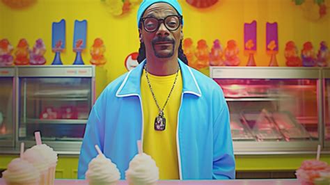 I asked ai to make a Snoop Dogg ice cream commercial - YouTube