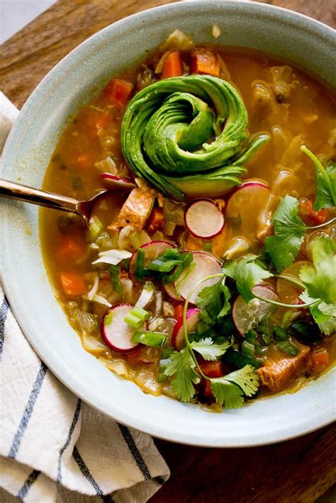 Instant Pot Chicken Tomatillo Soup - Perry's Plate