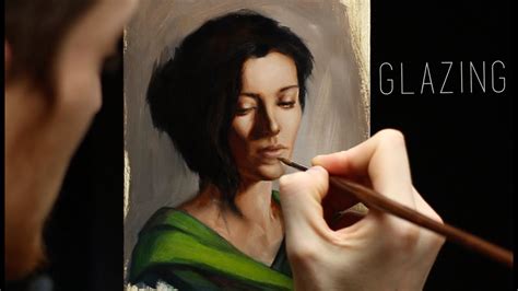 Glazing : Oil painting techniques - step by step demonstration - YouTube