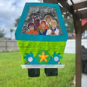 Scooby Doo the Mystery Machine Pinata inspiration - Etsy