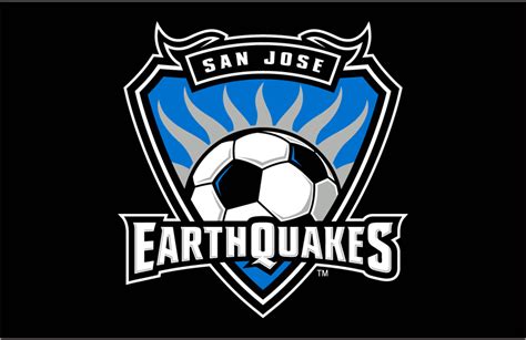 San Jose Earthquakes Primary Dark Logo - Major League Soccer (MLS) - Chris Creamer's Sports ...