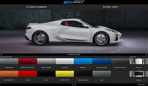 Chevrolet Corvette E-Ray: Design, customization options leaked! - The ...