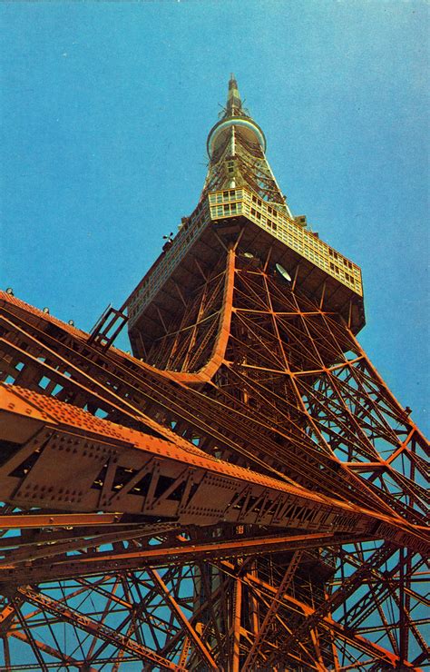 Tokyo Tower, c. 1960-1970. | Old Tokyo