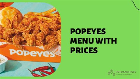 Popeyes Menu With Prices 2024| Discover New Items