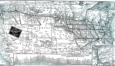 Milwaukee road, Milwaukee, Route map