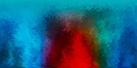 Light blue, red vector gradient polygon texture. 2741765 Vector Art at ...