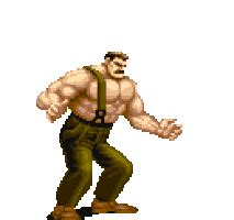 Mike Haggar (Final Fight / Saturday Night Slam Masters) GIF Animations