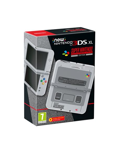 New 3DS XL SNES Edition announced for Europe - Gematsu