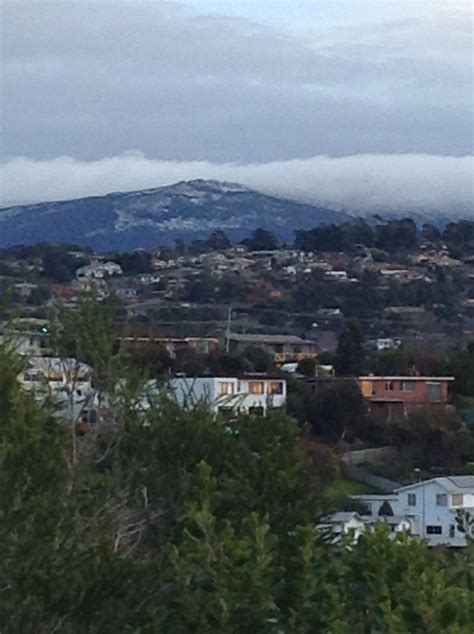 Snow capped Mt Wellington! | Day trip, Natural landmarks, Trip