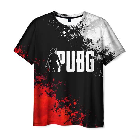 Men's T-shirt Pubg Title Merch Print - IdolStore