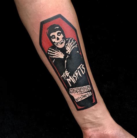 Misfits Arm Tattoo | Misfits tattoo, Tattoos, Cute halloween tattoos