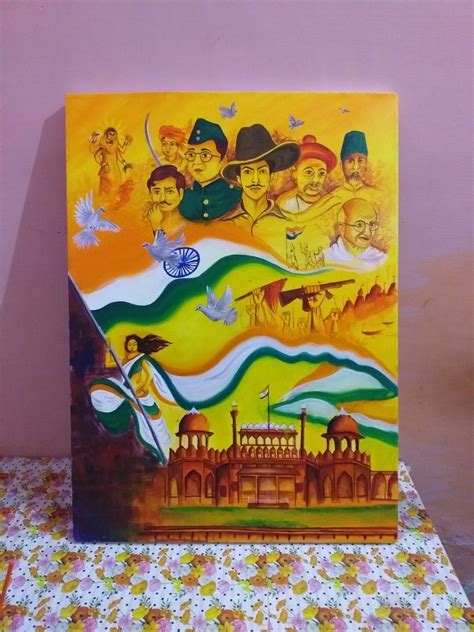 Azadi ka amrit mahotsav painting | Art competition ideas, Independence ...