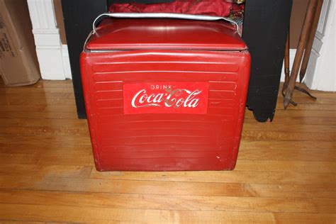 Vintage Coca Cola Cooler Ice Chest 1950s Coke Cooler