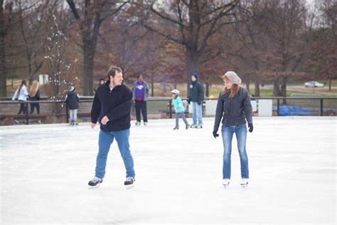 Skating in a Winter Wonderland: Steinberg Skating Rink