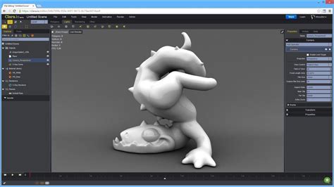 Creating beautiful renders of your 3D model using Clara.io and V-Ray Cloud - YouTube