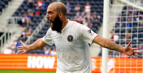 Inter Miami CF's Gonzalo Higuain named MLS Player of the Week for Week ...