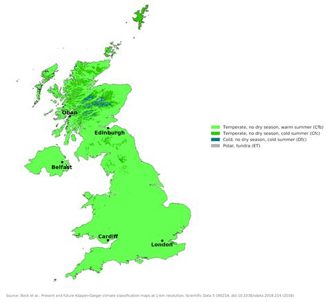 Blue Green Atlas - The Climate of the United Kingdom