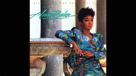 Anita Baker - Good Enough | Jazz songs, Youtube videos music, Good music