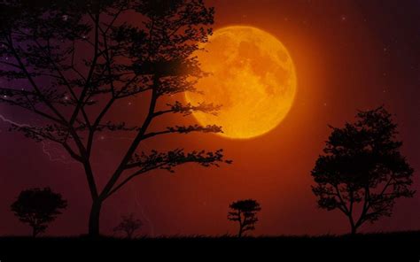 Red Moon Wallpapers - Wallpaper Cave