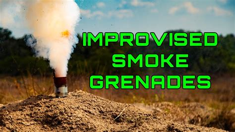 How To Make Improvised Smoke Grenades - YouTube