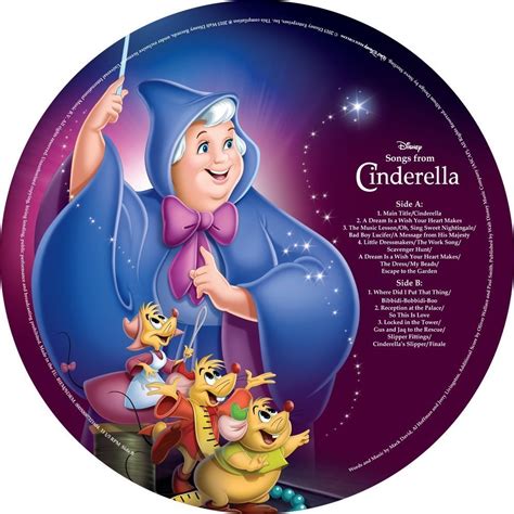 Disney's Cinderella soundtrack vinyl LP picture disc NEW/SEALED | eBay