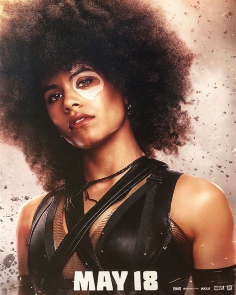 DEADPOOL 2: Domino Proves That Being Lucky Is A Superpower In This New TV Spot & Character Poster