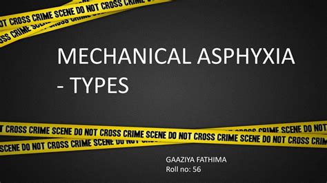 SOLUTION: Asphyxia types 2 - Studypool