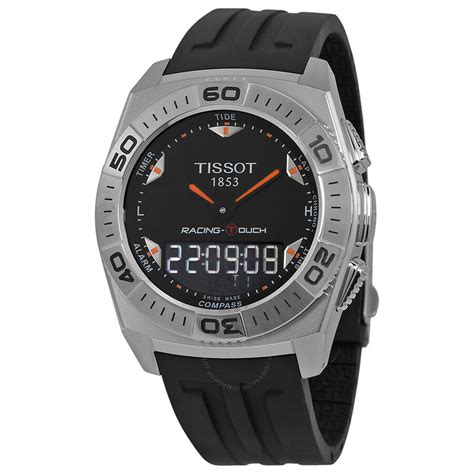 Tissot Racing T-Touch Black Rubber Men's Watch T0025201705102 - Racing Touch - T-Touch ...