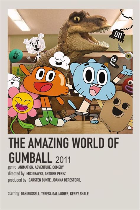 The Amazing World of Gumball Minimalist Poster | The amazing world of gumball, Movie posters ...