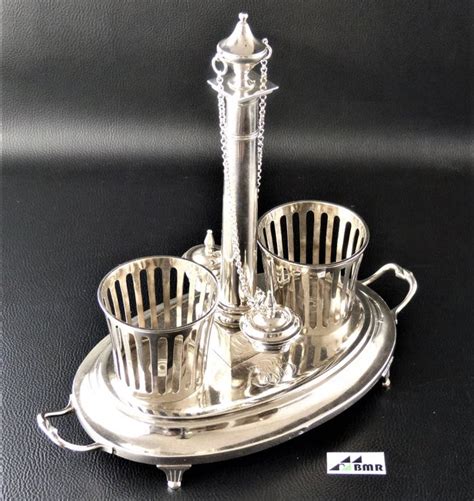 Cruet set (1) - .950 silver - Catawiki