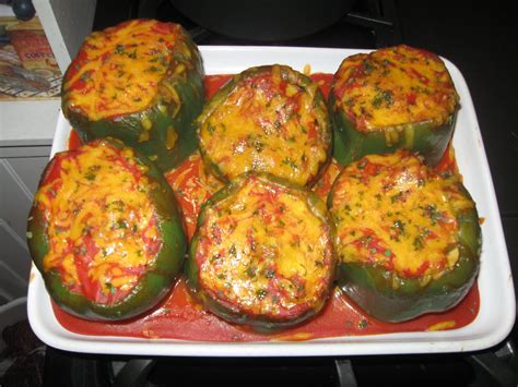 Stuffed Green Peppers