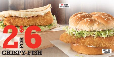 Arby’s 2 for $6 Crispy Fish Filet Sandwiches – Arby's RVA