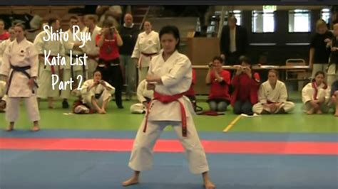 A Complete List of Shito Ryu Kata with Videos (P. 2)