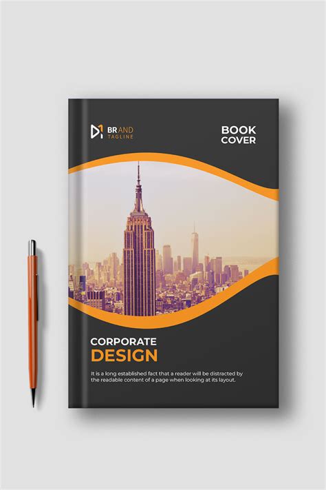 Modern Book Cover Design Template - MasterBundles