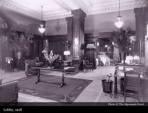 The Algonquin Hotel (1902), New York City | Historic Hotels of the ...