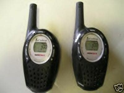 Cobra microtalk PR590 8 mile range walkie talkie