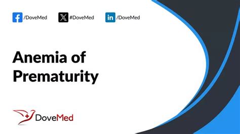 Anemia of Prematurity - DoveMed